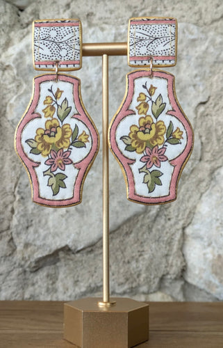 Handmade Textile Earrings