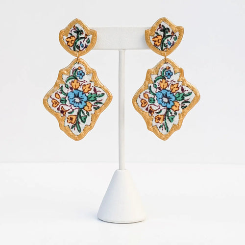 Handmade Textile Earrings