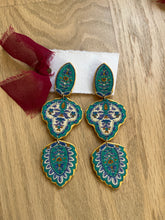 Handmade Textile Earrings