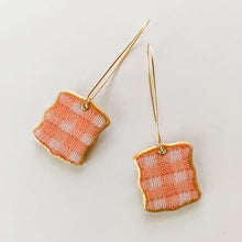 Handmade Textile Earrings