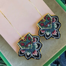 Handmade Textile Earrings