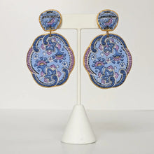 Handmade Textile Earrings