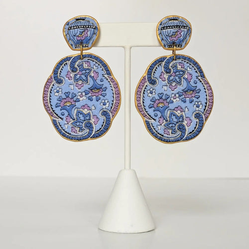 Handmade Textile Earrings