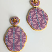 Handmade Textile Earrings